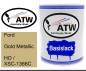 Preview: Ford, Gold Metallic, HO / XSC-1366C: 1L Lackdose, von ATW Autoteile West.